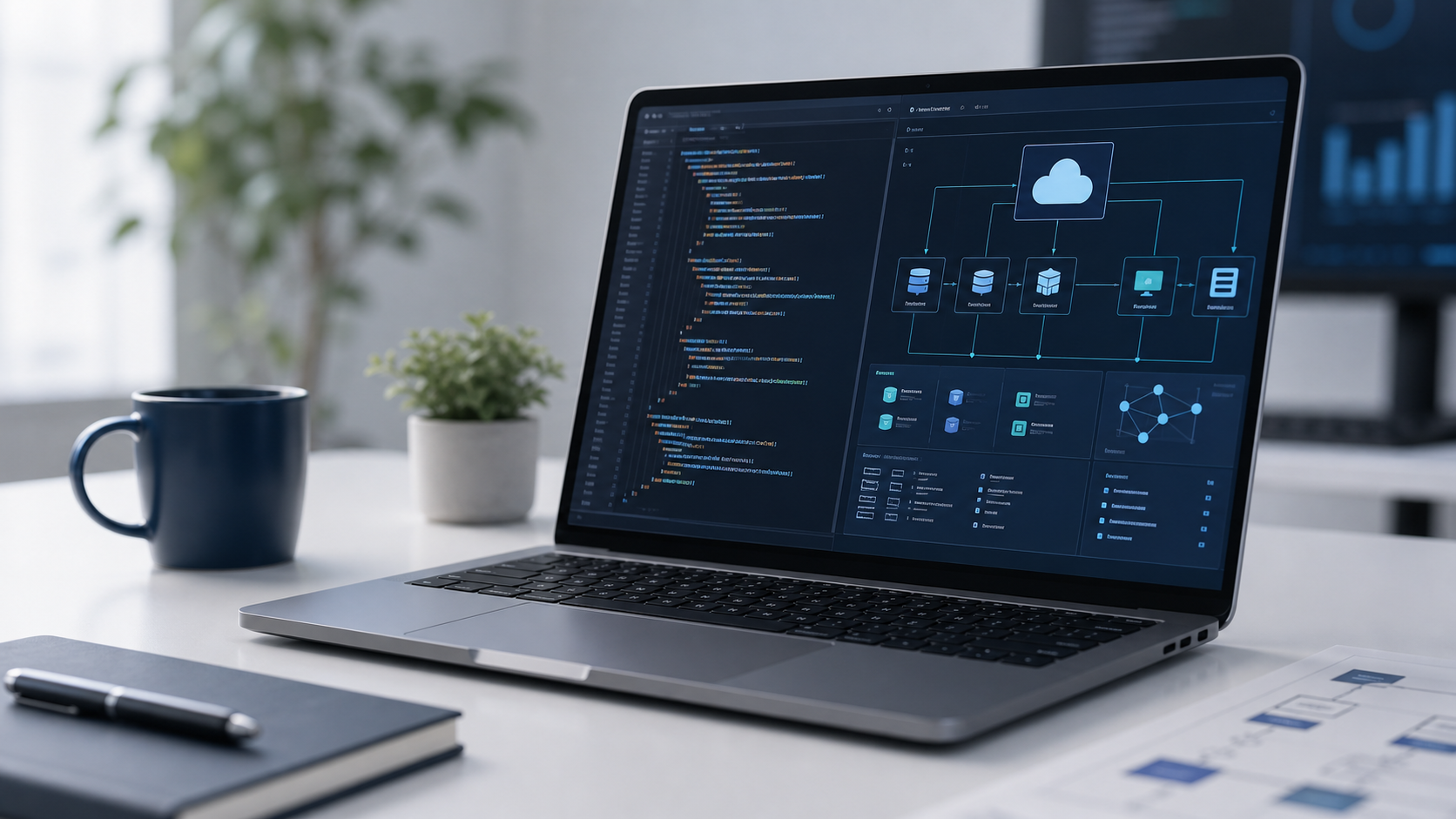 Webシステム開発のコード画面